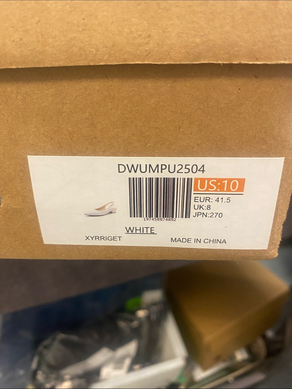 Dream Pairs White Mules Clogs